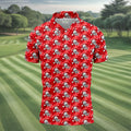 Dead Inside But Jolly AF Christmas Golf Shirt, Golf Shirts For Men, Mens Golf Polo