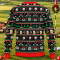 Golf Sucks Drink Beer Ugly Christmas Sweater, Christmas Golf Gift, Funny Xmas Gift