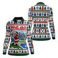 Well Shit Santa Golfer Christmas Golf Shirt, Ladies Golf Tops, Golf Gifts For Women