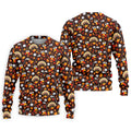 Golf Turkey Pattern Thanksgiving Golf Shirt, Mens Golf Polo, Golf Shirts For Men