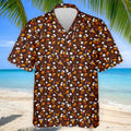 Golf Balls Turkey Fall Thanksgiving Golf Shirt, Mens Golf Shirts, Mens Golf Apparel