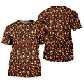 Golf Balls Turkey Fall Thanksgiving Golf Shirt, Womens Golf Apparel, Ladies Golf Tops