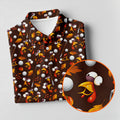 Golf Balls Turkey Fall Thanksgiving Golf Shirt, Womens Golf Apparel, Ladies Golf Tops