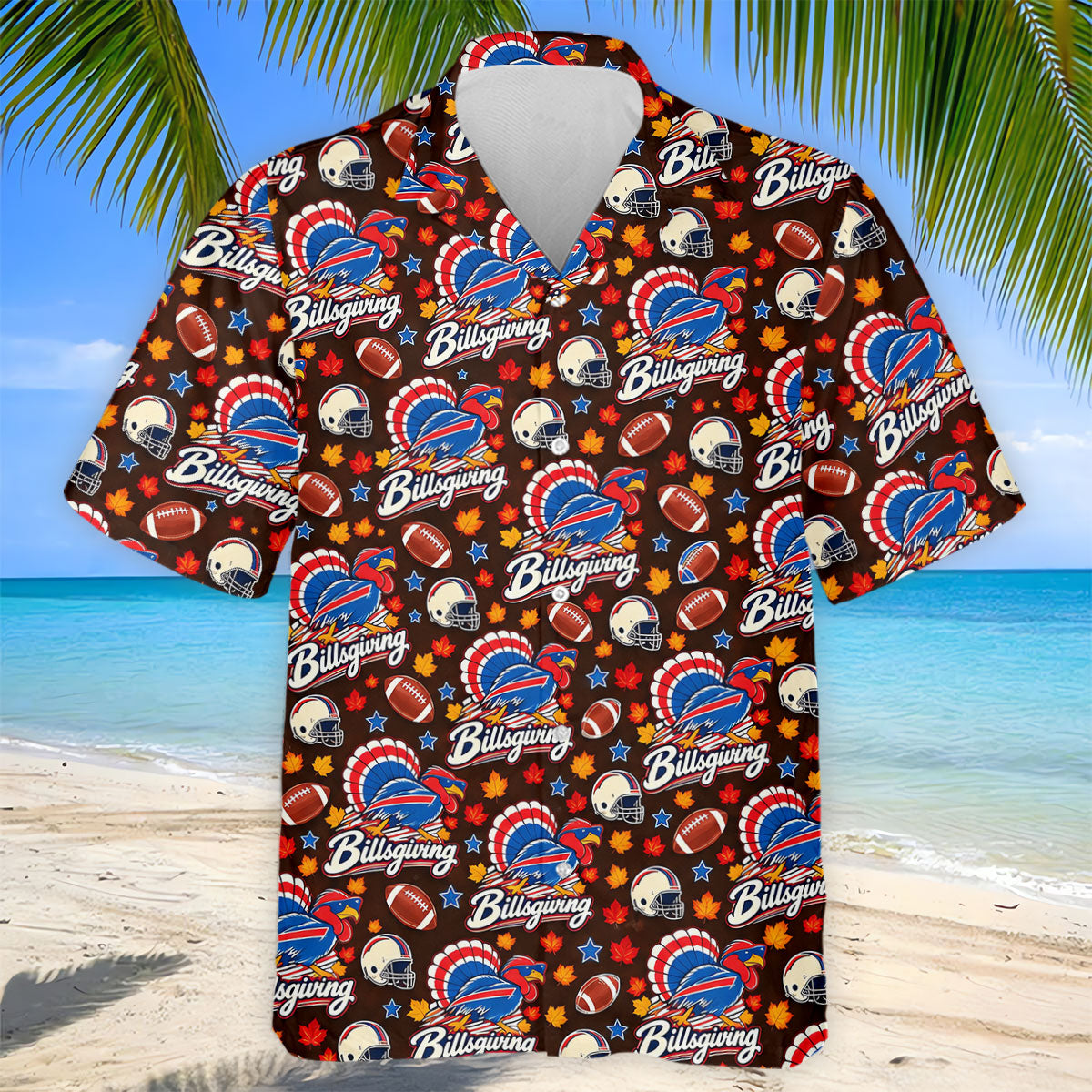 Helmet Football Fall Thanksgiving Golf Shirt, Golf Gifts For Men, Mens Golf Clothing