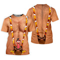 Funny Turkey Suspenders Thanksgiving Golf Shirt, Womens Golf Shirts, Womens Golf Tops