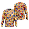Yellow Football Leaves Thanksgiving Golf Shirt, Golf Shirts For Men, Mens Golf Shirts