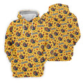 Yellow Turkey Leaves Thanksgiving Golf Shirt, Ladies Golf Shirts, Womens Golf Apparel