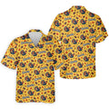 Yellow Turkey Leaves Thanksgiving Golf Shirt, Funny Mens Golf Shirts, Mens Golf Polo