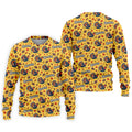 Yellow Turkey Leaves Thanksgiving Golf Shirt, Funny Mens Golf Shirts, Mens Golf Polo