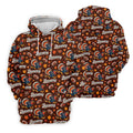 Brown Turkey Football Thanksgiving Golf Shirt, Womens Golf Tops, Golf Gifts For Women