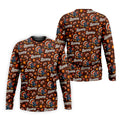 Brown Turkey Football Thanksgiving Golf Shirt, Golf Polo For Men, Golf Gifts For Men