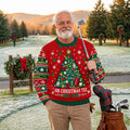 Oh Christmas Tee Ugly Christmas Sweater, Christmas Golf Gift, Funny Christmas Outfit - View 3