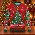 Oh Christmas Tee Ugly Christmas Sweater, Christmas Golf Gift, Funny Christmas Outfit - View 6