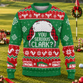 You Serious Clark Ugly Christmas Sweater, Ugly Sweater Party, Holiday Party Sweater - View 1