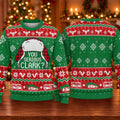You Serious Clark Ugly Christmas Sweater, Ugly Sweater Party, Holiday Party Sweater - View 5