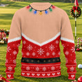 Funny Bikini Lights Ugly Christmas Sweater, Funny Christmas Outfit, Christmas Gifts - View 2