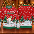 Are You Looking At My Putt Ugly Christmas Sweater, Golf Lover Gifts, Funny Xmas Gift - View 5