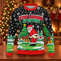 Stop Looking At My Putt Ugly Christmas Sweater, Christmas Golf Gift, Christmas Gifts - View 6