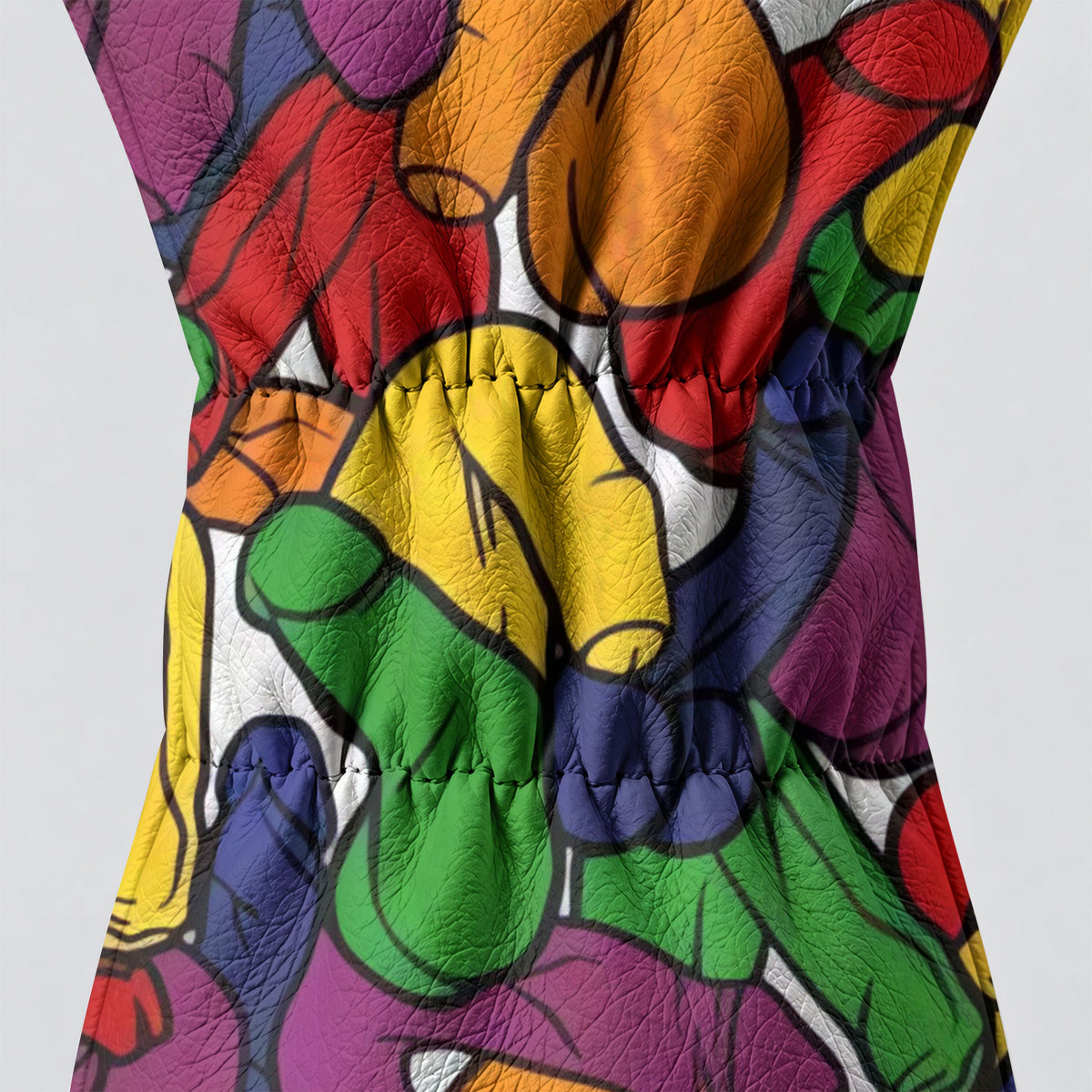 LGBTQ Pride Colors Adult Humor Golf Headcover, Golf Club Head Covers, Fun Golf Gift