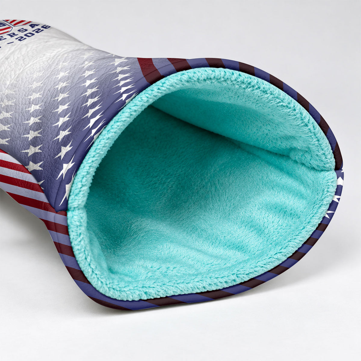 America 250 Anniversary 1776-2026 Flag Golf Head Cover, Golf Gift, Gift For Golfers
