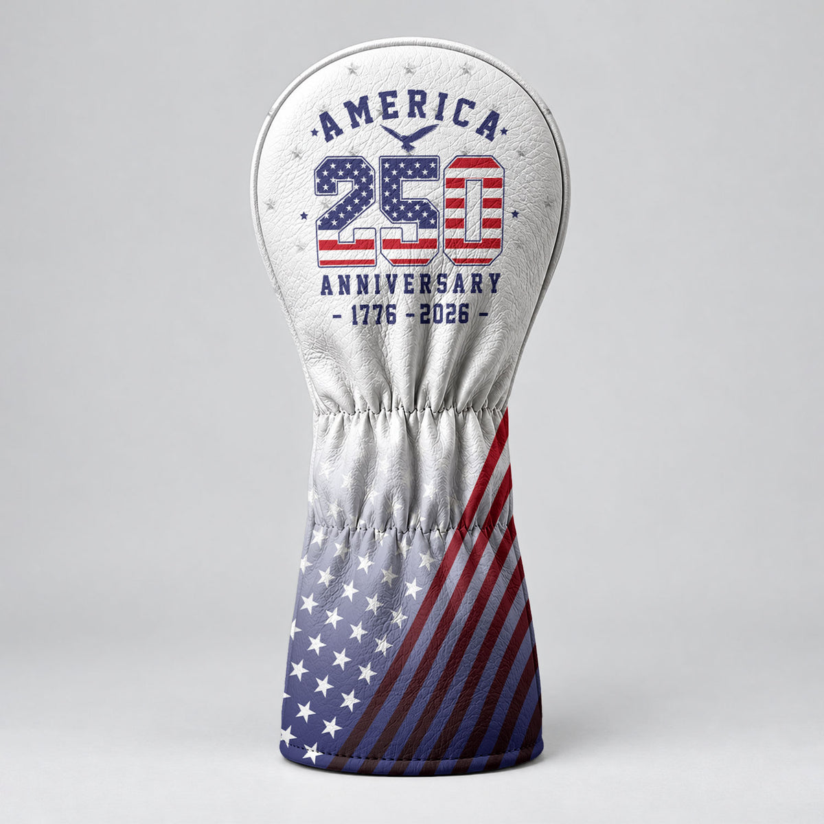 America 250 Anniversary 1776-2026 Flag Golf Head Cover, Golf Gift, Gift For Golfers