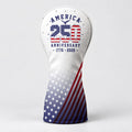 America 250 Anniversary 1776-2026 Flag Golf Head Cover, Golf Gift, Gift For Golfers