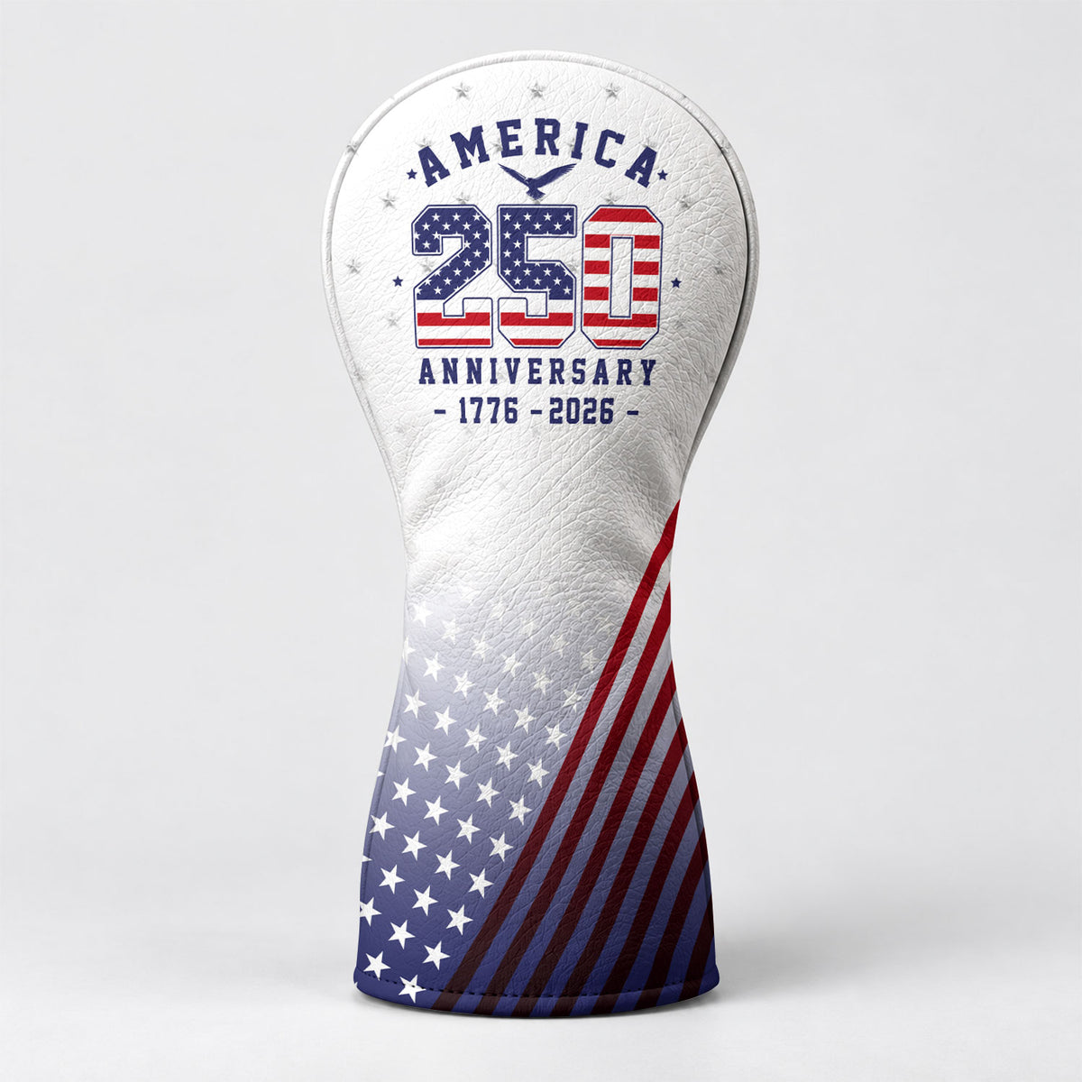 America 250 Anniversary 1776-2026 Flag Golf Head Cover, Golf Gift, Gift For Golfers
