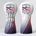 America 250 Anniversary 1776-2026 Flag Golf Head Cover, Golf Gift, Gift For Golfers