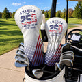 America 250 Anniversary 1776-2026 Flag Golf Head Cover, Golf Gift, Gift For Golfers
