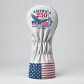 America 250 Anniversary Eagle Golf Ball Headcover, Patriotic Golf Gift, Gift For Him