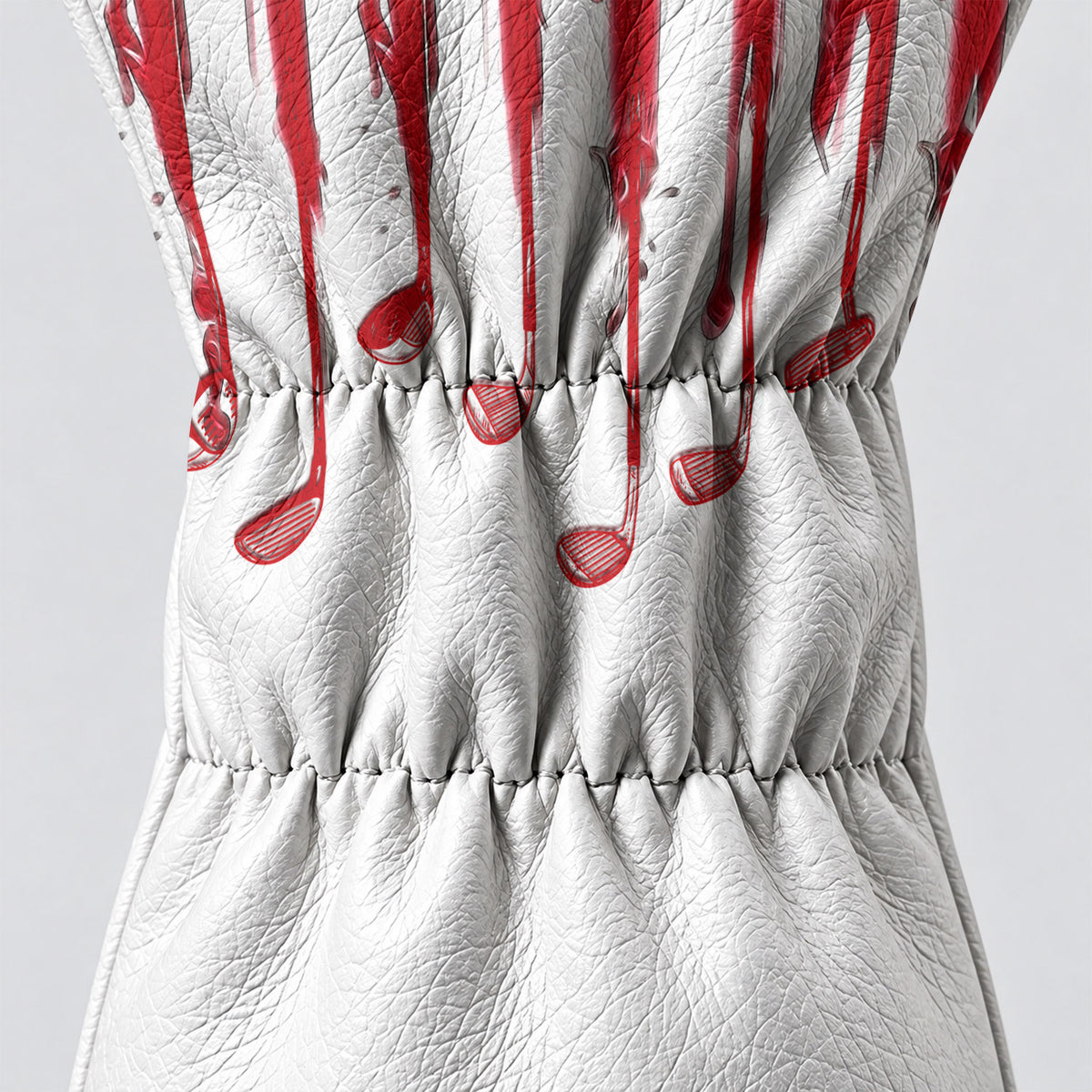 American Flag Dripping Paint Golf Head Cover, 4th Of July Golf Gift, Golf Gift Ideas
