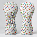 Autism Awareness Puzzle Hands Golf Head Cover, Autism Awareness Gift, Driver Cover