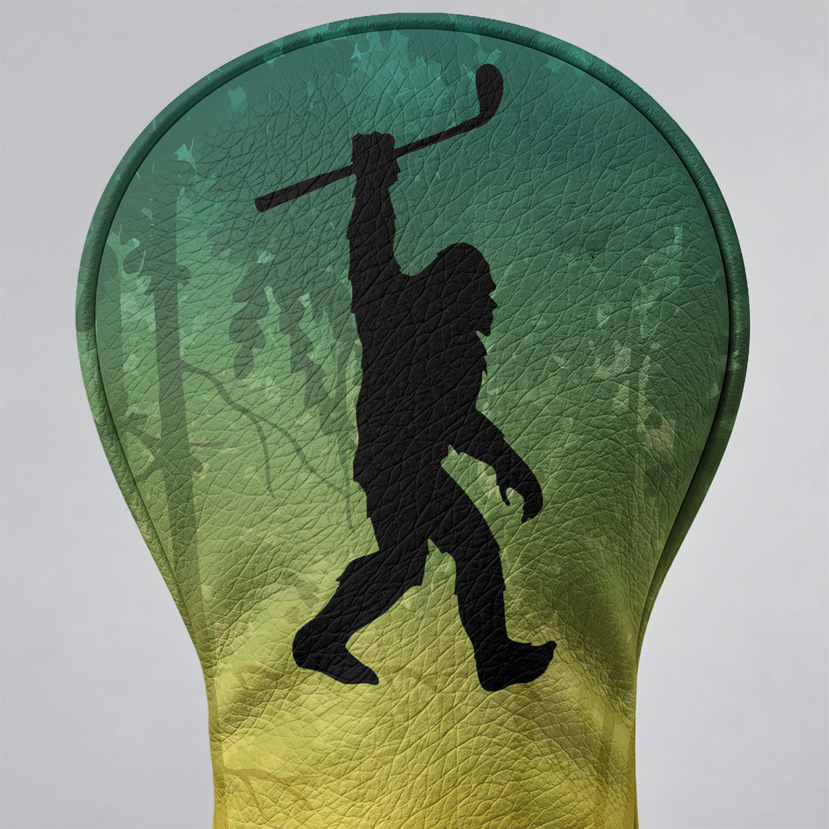 Not All Who Wander Are Lost Bigfoot Sasquatch Headcover, Golf Lover Gift, Golf Gift