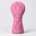 Stick Figure Golfer Breast Cancer Pink Golf Head Cover, Golf Gift Ideas, Gift For Him
