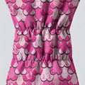 Pink Breast Cancer Ribbon Scale Pattern Golf Headcover, Driver Head Cover, Golf Gift