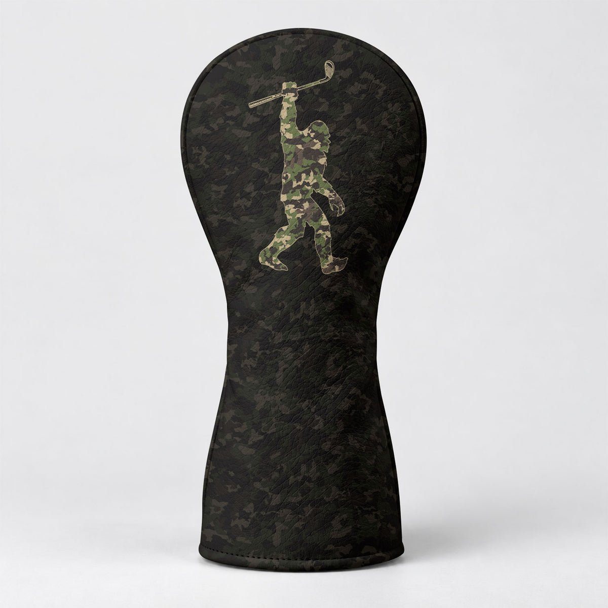Not All Who Wander Are Lost Camo Bigfoot Headcover, Golf Gift For Men, Fun Golf Gift