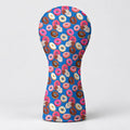 Funny Donut Adult Humor Blue And Pink Golf Head Cover, Gift For Golfers, Golfer Gift