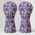 Funny Donut Adult Humor Blue And Pink Golf Head Cover, Gift For Golfers, Golfer Gift