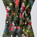 Funny Santa Claus Golf Pose Christmas Golf Head Cover, Golf Club Covers, Gift For Him