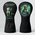 Hello Darkness My Old Friend Skull Golf Head Cover, Golf Gift Ideas, Golf Lover Gift