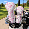 Let's Go Girls Pink Cowgirl Golf Head Cover, Golf Gifts For Women, Ladies Golf Gift