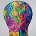 Liquid Marble Colorful Print Golf Head Cover, Golf Bag Accessories, Golf Gift For Men