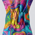 Liquid Marble Colorful Print Golf Head Cover, Golf Bag Accessories, Golf Gift For Men