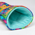 Liquid Marble Colorful Print Golf Head Cover, Golf Bag Accessories, Golf Gift For Men