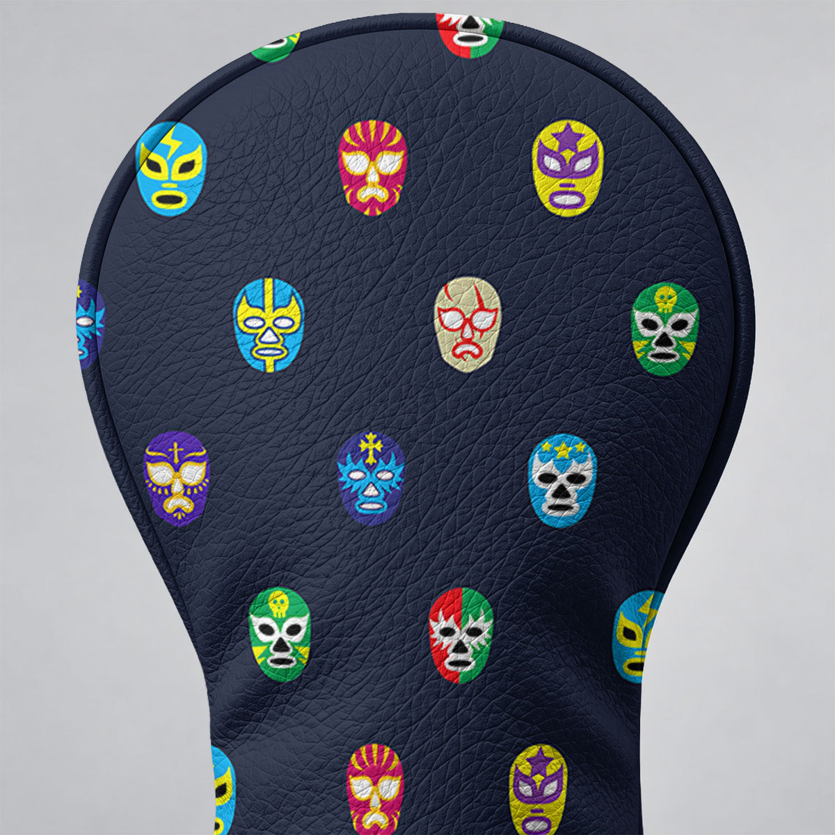 Lucha Libre Mask Cinco De Mayo Golf Head Cover, Fiesta Golf Gift, Golf Gifts For Him