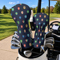 Lucha Libre Mask Cinco De Mayo Golf Head Cover, Fiesta Golf Gift, Golf Gifts For Him