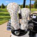 Middle Finger Duck Pattern Funny Golf Head Cover, Driver Headcover, Golf Club Covers