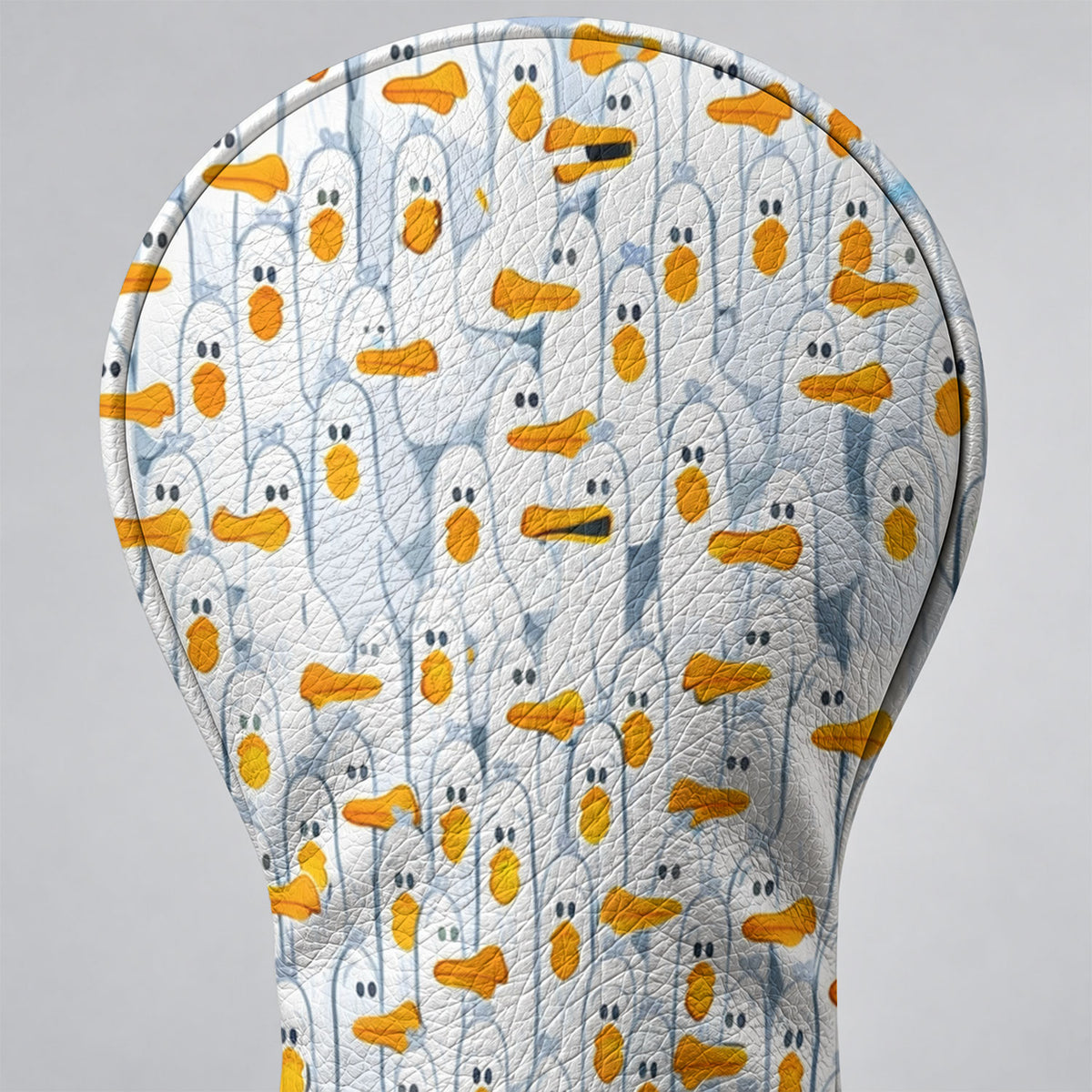 Mine Mine Mine Seagull Beach Pattern Golf Head Cover, Gift For Golfers, Fun Golf Gift