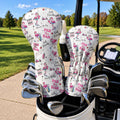 Par Then Bar Pink Flamingo Golf Headcover, Gift For Women Golfers, Ladies Golf Gift