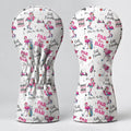 Par Then Bar Pink Flamingo Golf Headcover, Gift For Women Golfers, Ladies Golf Gift